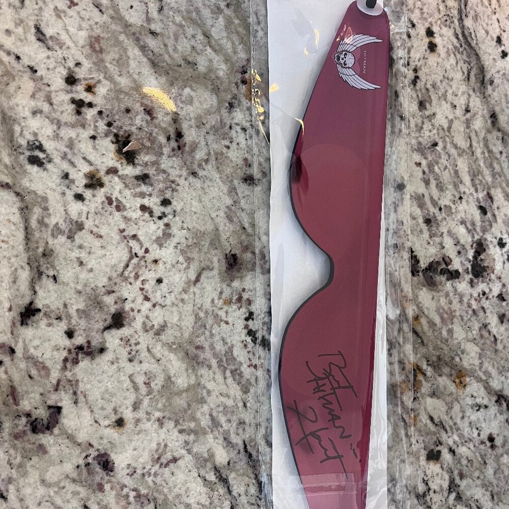 AUTOGRAPHED VINTAGE HITMAN WRAP AROUND SHADES